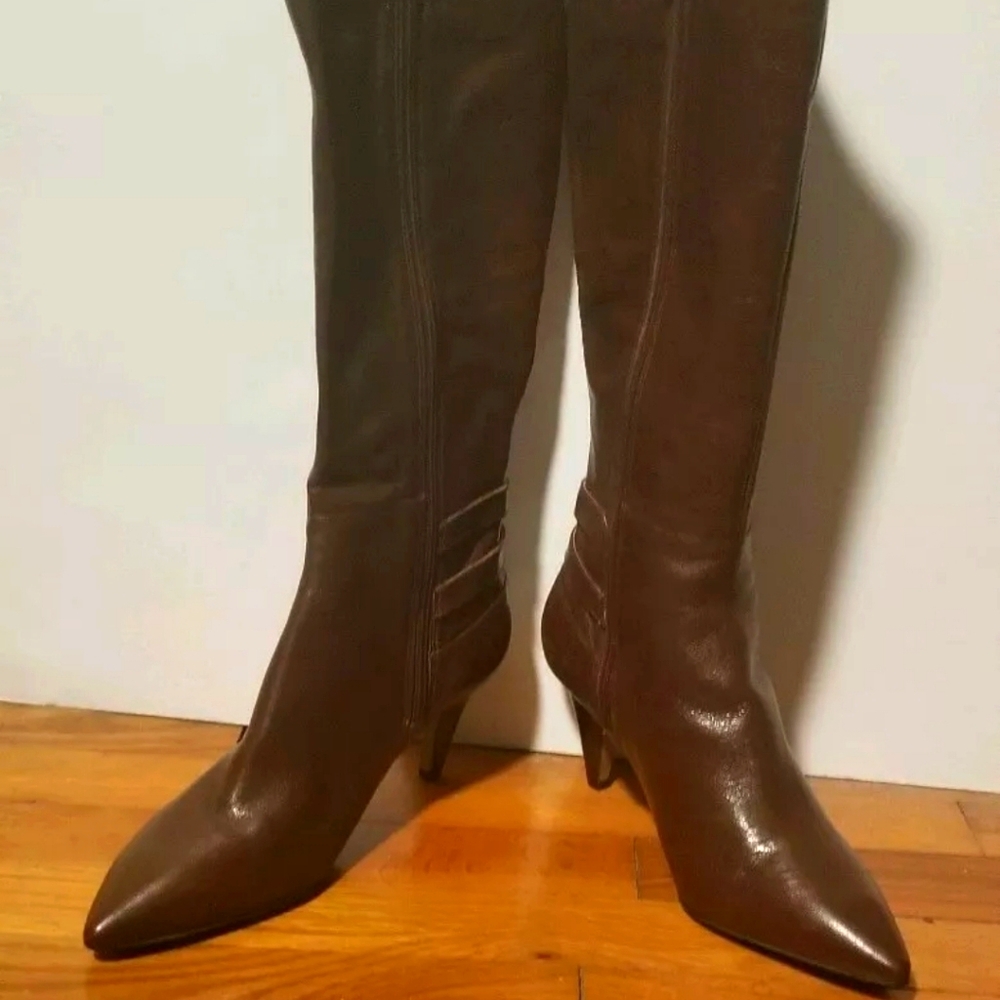 Nine West Tall Knee Boots Size 8.5M